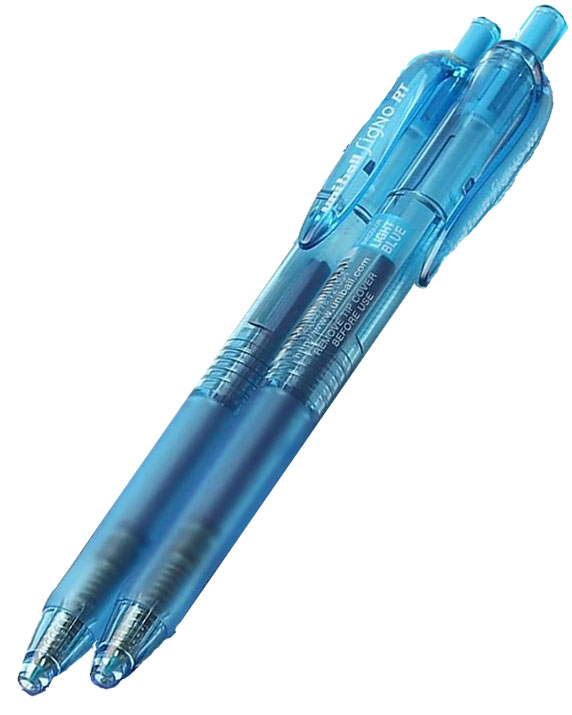 BOLIGRAFO UNIBALL GEL CLIC 0.38 AZUL UMN-138 RETRACTIL 4902778721056