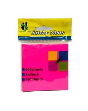 NOTITAS NORMAL 3X3 100H SHENG NEON MULTICOLOR AA25-068 BX780 6135000 6954491551623