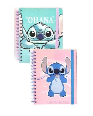 LIBRETA MOOVING N.2 PASTA DURA CUADROS STITCH CX12 MO.U.32244 7799133027550